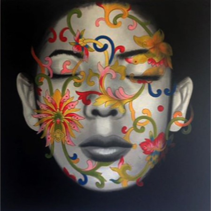 FLOWER FACE - PAINTINGS